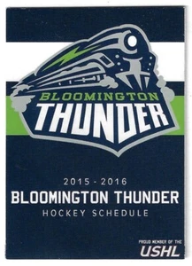 2015-16 Bloomington Thunder USHL Hockey Schedule !!! Ticket Infos - Bild 1 von 1