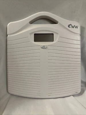 WW Weight Watchers Conair Co Square Floor Weight Glass Scale Model WW11D - Image 1 of 4