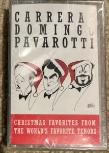 Carreras, Domingo, Pavarotti Christmas (Cassette, 1993, Sony) TP2 Sealed New - Picture 1 of 2