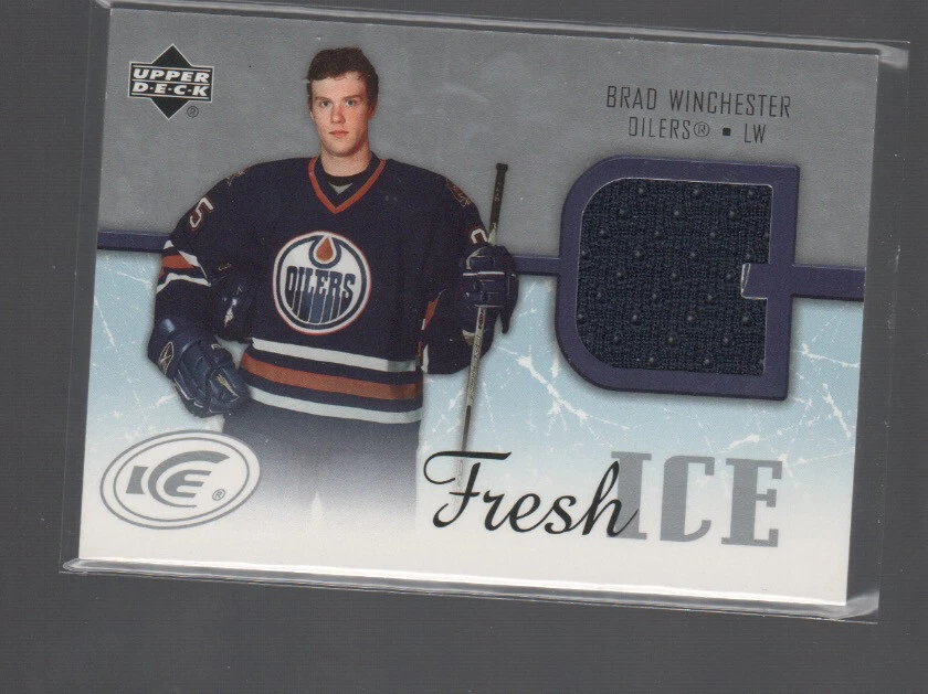 BRAD WINCHESTER 2005-06 UPPER DECK ICE FRESH ICE JERSEY CARD #FI-BW - Image 1 of 1