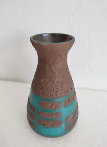 FAT Lava Steuler Vase 4237/00, Design F. Düpmann, 15 cm, WGP Vintage 70 er J. - Bild 1 von 8