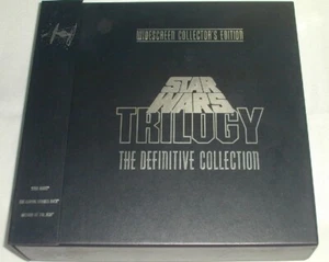 Star Wars TRILOGY The Definitive Collection LaserDisc LD Box Set w/Book Japan - Picture 1 of 4