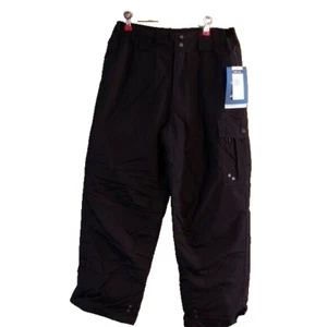 White Sierra Waterproof Breathable Rip Zone Pant, Black. Size Youth Large (14) - Picture 1 of 6