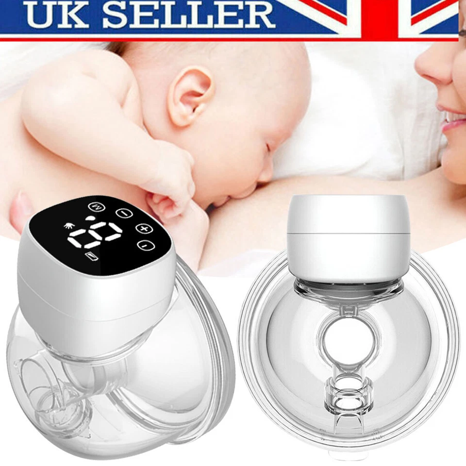 Wearable Breast Pump Portable Hands Free Electric Breast Pump 3 Modes 9