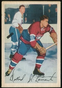 1953-54 Parkhurst #23 Dollard St. Laurent Montreal Canadiens - Imagen 1 de 2