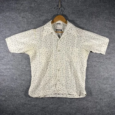 True Vintage Manchester Shirt California Mens Medium Hippie Disco Groovy 70s - Image 1 of 4