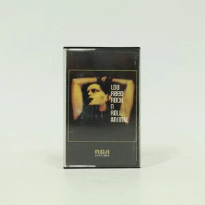 Vintage Lou Reed Cassette Rock N Roll Animal 1974 RCA Album Classic Rock Music - Picture 1 of 3
