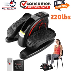 Electric Foot Pedal Exerciser Elliptical Machine Bike Trainer with LCD Display~ - Picture 1 of 9