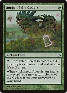 (1x) GENJU OF THE CEDARS - Betrayers of Kamigawa – MTG Magic the Gathering Card - Picture 1 of 5