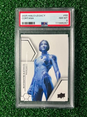 2025 Upper Deck Halo Legacy Cortana #68 PSA 8 - Image 1 of 2