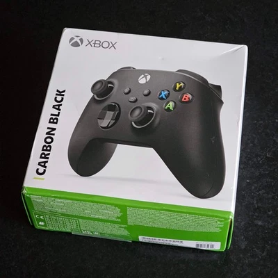 Official Xbox Series X & S Wireless Controller - Carbon Black - Brand New Sealed - Image 1 of 3
