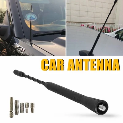 Mástil de antena universal negro de 9" radio de techo eléctrico AM/FM para Ford Fusion 2006-2020 Foto 1 de 4