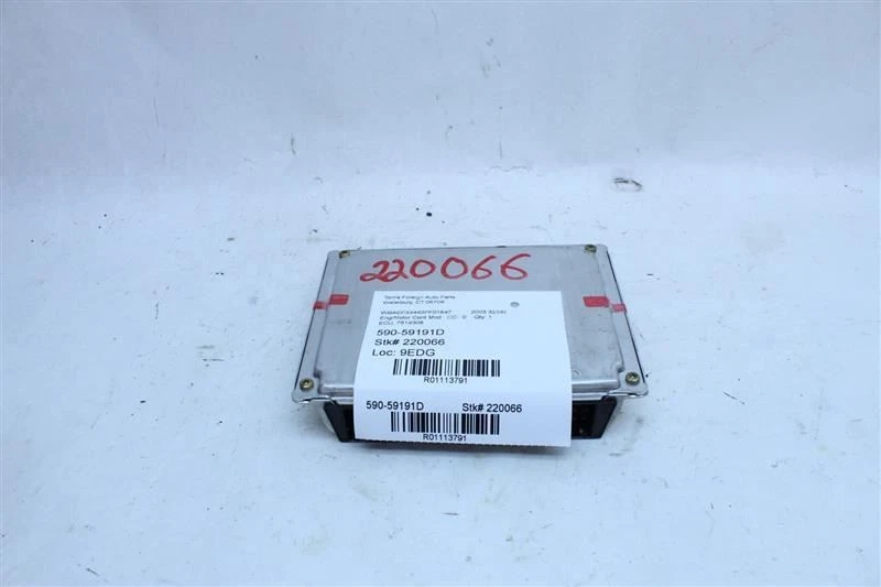 ECU ECM COMPUTER BMW 325i 2001 01 2002 02 - 05 7519308 1113791 - Imagem 1 de 4