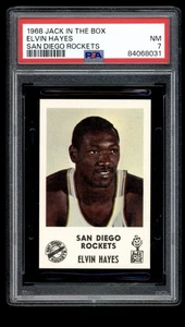 1968-69 Jack In The Box Basketball Elvin Hayes RC Rookie PSA 7 HOF - Picture 1 of 2