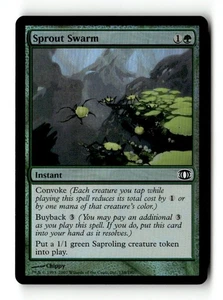 MTG Foil Sprout Swarm - Future Sight Moderately Played English - Picture 1 of 3