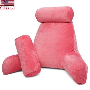 Memory Foam Lesekissen mit Armen abnehmbare Kissen & Aufbewahrungstaschen Neu - Bild 1 von 8