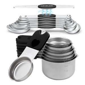 Set di misurini e cucchiai magnetici, magneti forti N45, macchie resistenti... - Foto 1 di 1