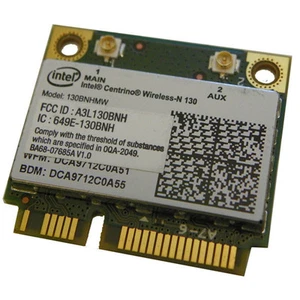 Centrino 130BNHMW Bluetooth BT+WLAN Half Mini PCI-E N Wireless-N 130 for Intel - Picture 1 of 1