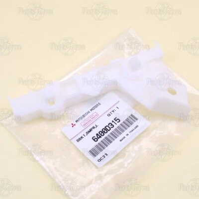 6400D315 Genuine Mitsubishi 2014-2015  MIRAGE  Front  Bumper Bracket Driver Side - Image 1 of 4