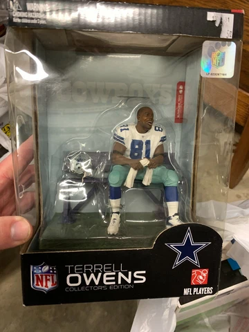 McFarlane NFL Terrell Owens Collector's Edition Figure 2008 NEW SEALED Cover