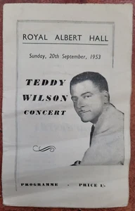 1910-1981 MARY LOU WILLIAMS (Jazz pianist), programme, ORIGINALLY SIGNED! - Picture 1 of 3