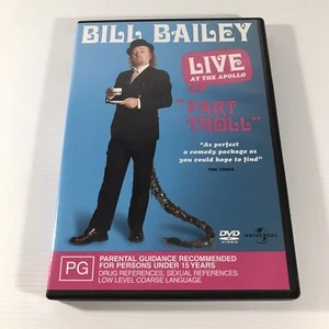 Bill Bailey Live At The Apollo Part Troll DVD Region 4 PAL Comedy Special - Picture 1 of 9