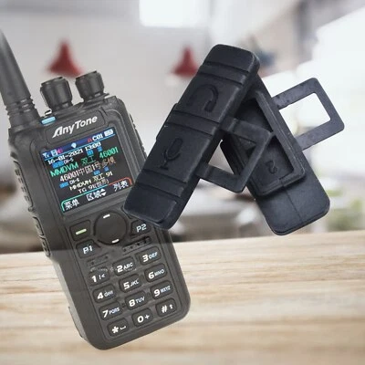 Anytone AT D878UV Plus Two Way Radio Headphone Microphone Mic Rubber Dust Cover