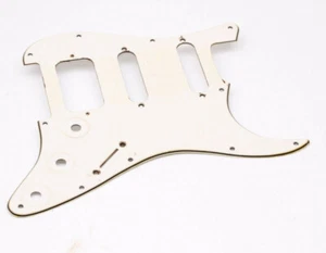 Aged ST-Style HSS62' No-Cover Pickguard Parchment fits US/Mex.Fender© Series - Bild 1 von 6