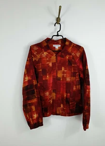Pendleton Red Full Zip Jacket Women Size: M - Picture 1 of 6