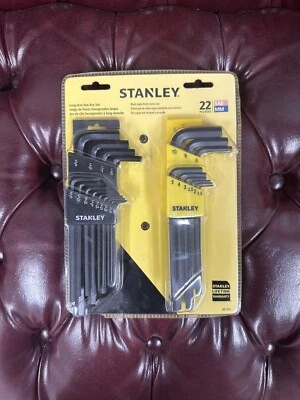 Stanley 85-753 SAE & Metric Long Arm Hex Key Set - 22 Piece - Image 1 of 2