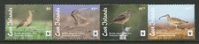 Cook Islands 2017 MNH Bristle-thighed Curlew WWF 4v Strip Curlews Birds Stamps