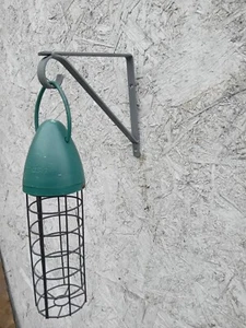 4x STRONG Handmade Hanging Wind Chime / Feeder Brackets 7" NEW - GREY Coated. - Bild 1 von 3