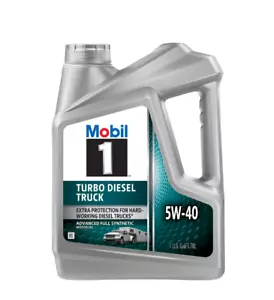 Mobil 1 Turbo Diesel Truck Full Synthetic Motor Oil 5W-40, 1 Gallon - Picture 1 of 1