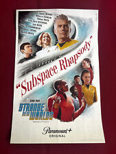 Star Trek Strange New Worlds “Subspace Rhapsody” Comic-Con Exclusive Poster!