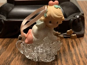 Enesco Precious Moments RARE 2000 Engel auf Acryl Wolke Ornament mit Box - Bild 1 von 13