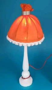 Bodo Hennig Lampe Stehlampe 70erJ. Funktion Puppenstube Puppenhaus 16,5cm hoch  - Bild 1 von 7