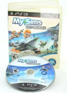 MySims SkyHeroes (Sony PlayStation 3, 2010) Game and Case Tested & Working! - Picture 1 of 6