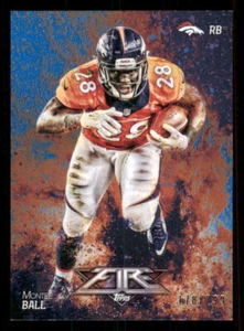 2014 Topps Fire Blue #29 Montee Ball /299 - Picture 1 of 2