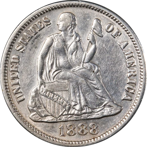 1888-S Seated Liberty Dime Great Deals From The Executive Coin Company Cover