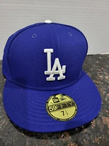 Los Angeles Dodgers New Era  Authentic Collect On-Field 59FIFTY Fitted Hat 7 1/4 - Picture 1 of 5