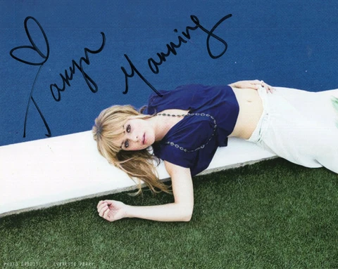 TARYN MANNING HAND SIGNED 8x10 COLOR PHOTO+COA    SEXY POSE  ORANGE IS NEW BLACK Cover