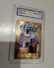 Frank Thomas mvp 1996 Bleacher diamond star big hurt wcg 10 graded card 23k GOLD