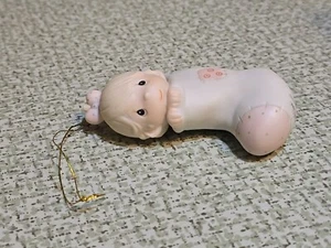 Precious Moments Babys erster Weihnachtsschmuck Johnathan & David 1982 - Bild 1 von 7