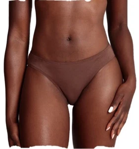 Nubian Skin ~ ORGANIC COTTON brief PANTIES CC07 Cinnamon (Brown) NEW NWT ~ XXL - Picture 1 of 3