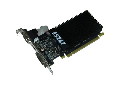 MSI Nvidia Geforce GT710 2GB Pci-E Scheda Grafica 25 - Immagine 1 di 3
