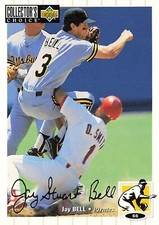 1994 Collector's Choice Silver Signature #497 Jay Bell Pittsburgh Pirates