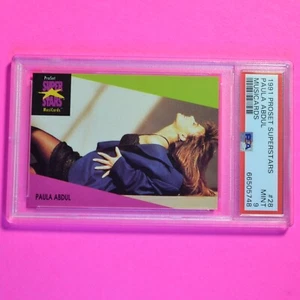 1991 Proset Superstars Musicards #28 Paula Abdul PSA 9 MINT (low pop) - Picture 1 of 1