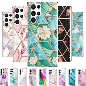 For Samsung Galaxy S23 S23+ Ultra Flower Pattern Shockproof Case Cover