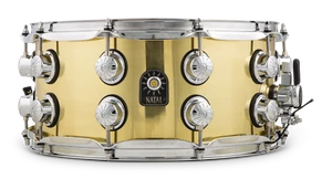 Natal Meta Brass 14" x 6.5" Snare Drum - Picture 1 of 1