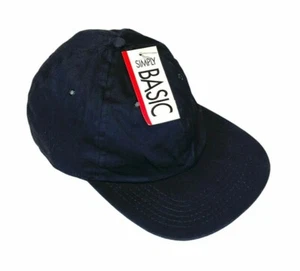 Baseball Hat Cap Black Adjustable Unisex Elastic Strap One Size Fits Most - Picture 1 of 2